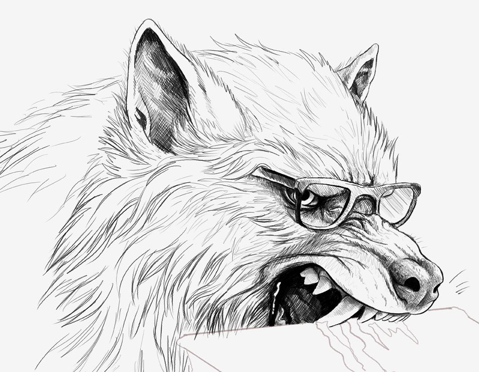 werewolf sketch
