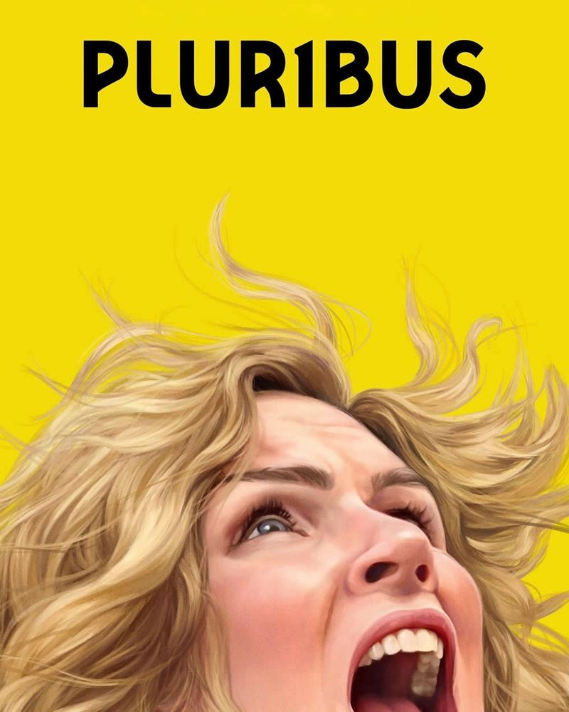 the poster for the TV show Pluribus