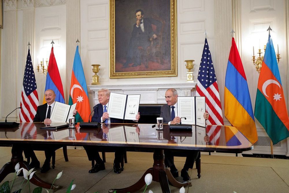 The text of the Joint Declaration by the President of the Republic of Azerbaijan and the Prime Minis