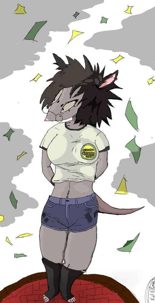 aweenn piercing no umbigo da um tesaum