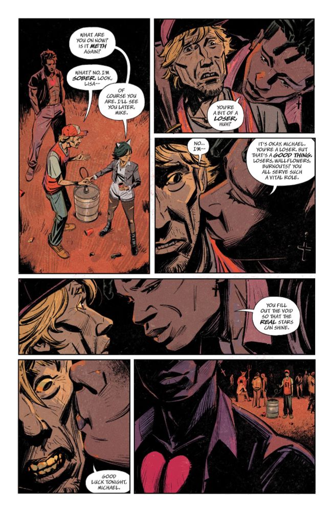 Exquisite Corpses #6, art by Gavin Fullerton, colours by Jordie Bellaire