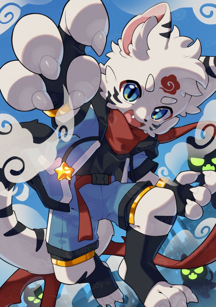 furry tiger