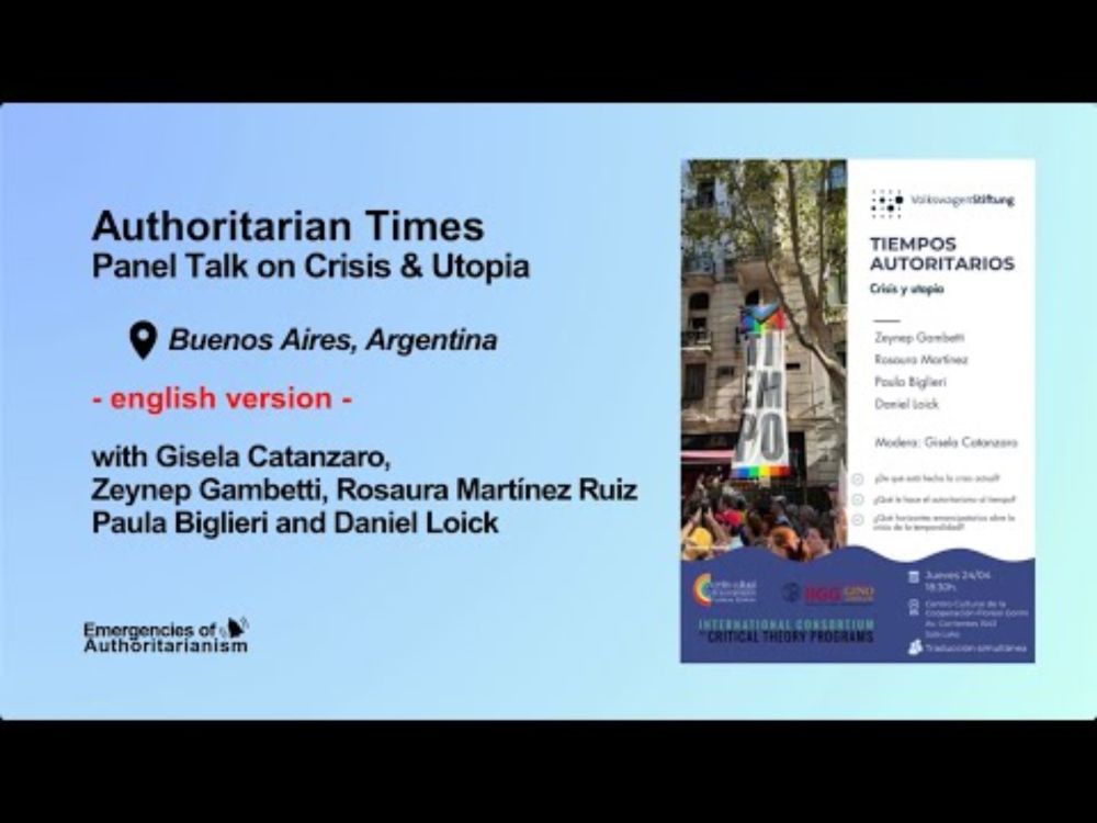 Authoritarian Times: Crisis and Utopia, English Version
