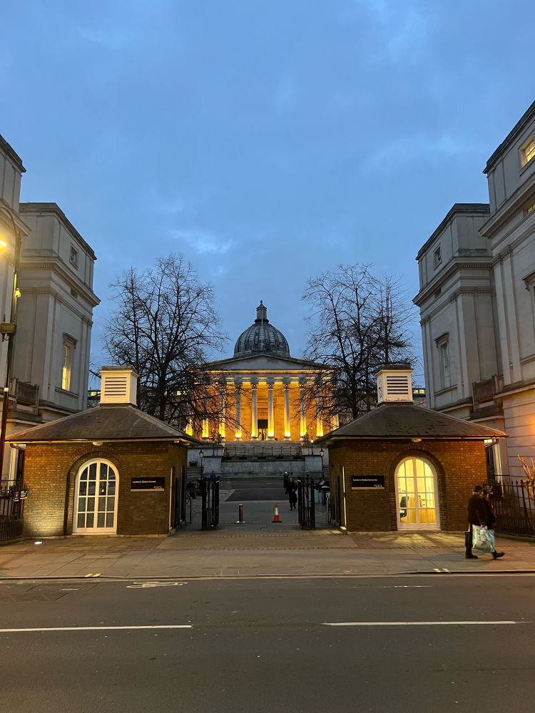 UCL building in the afternoon 