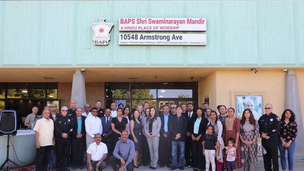 'Hindus go back': BAPS Mandir in Sacramento vandalised 10 days after New York temple 'desecration'