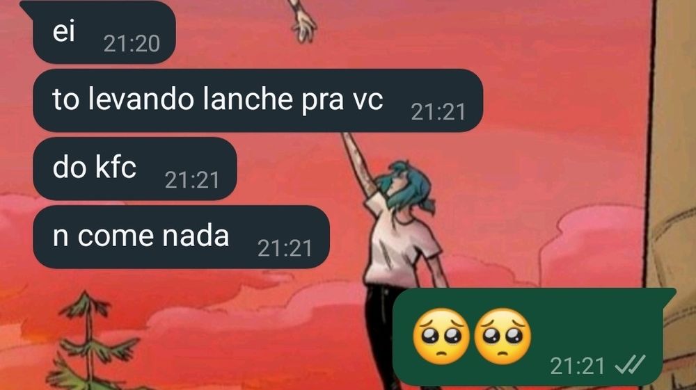 tem sensação melhor do que essa?????