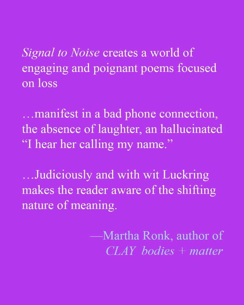 Excerpts from review of poetry book