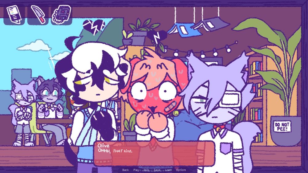 Olive says "ОННН, THAT kind."