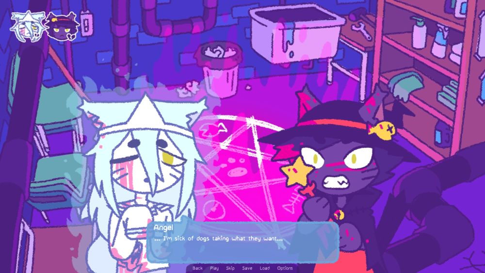 Angel says "... I'm sick of dogs taking what they want...