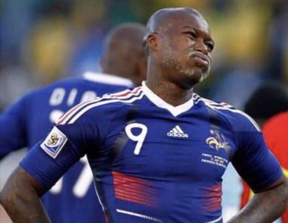 Meme de Djibril Cissé qui soupire