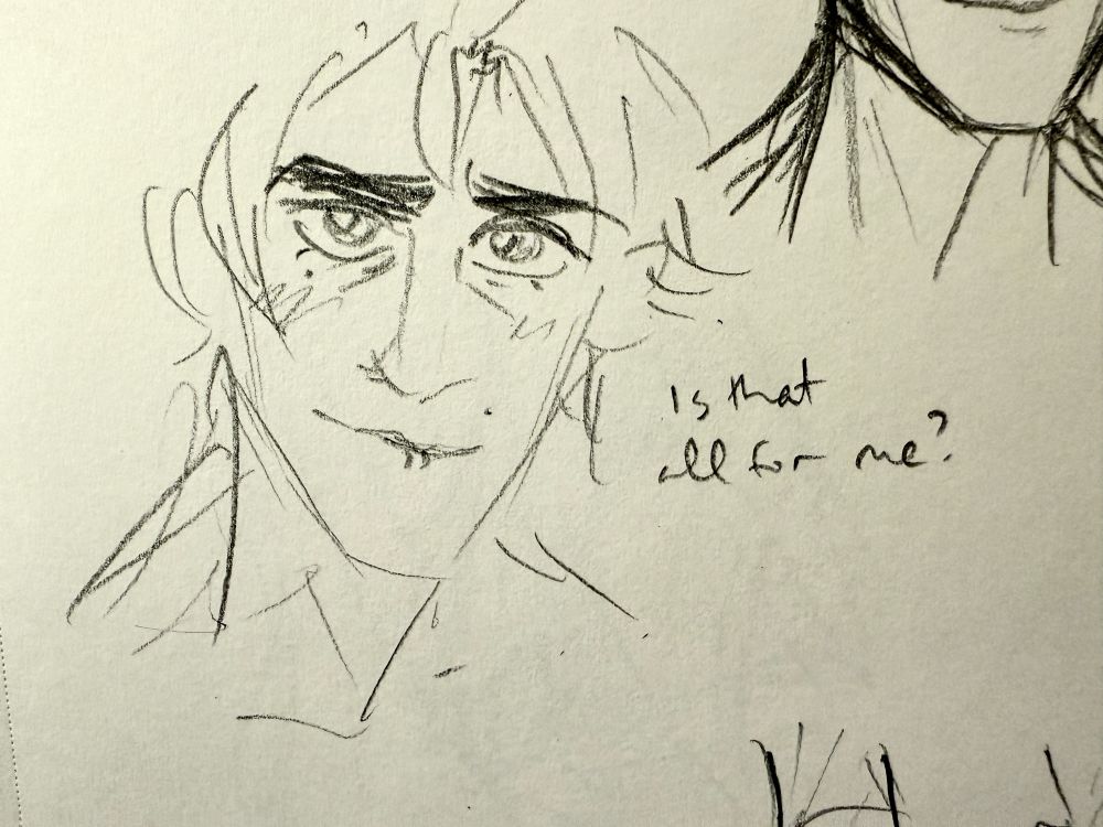 Viktor bites his lip and gives Jayce a coy look. “Is that all for me?” He asks.