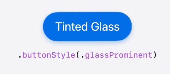 buttonStyle(.glassProminent) as defined in WWDC session video	