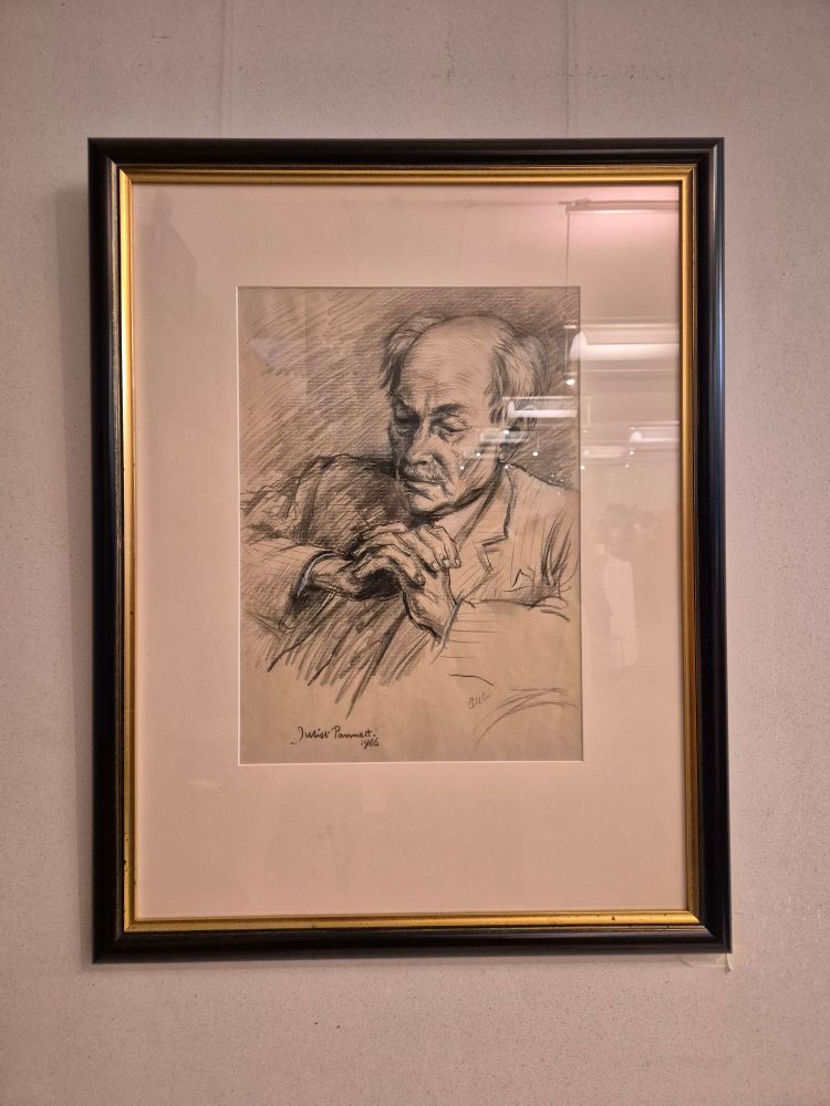 Portrait of Clement Attlee.