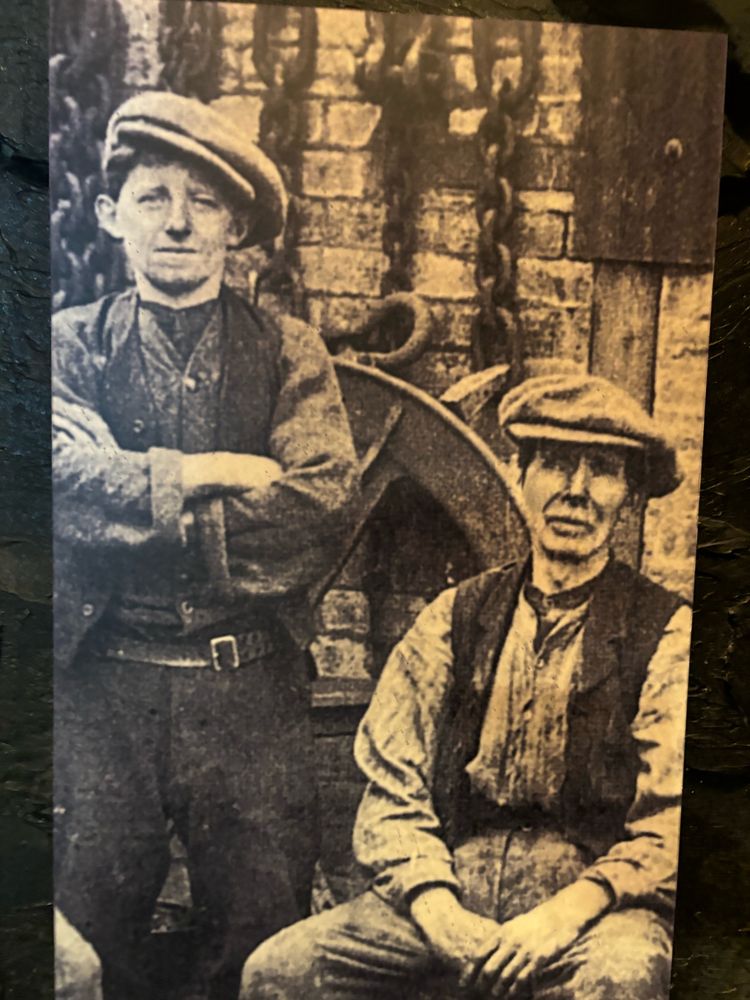 Lancashire coal miners