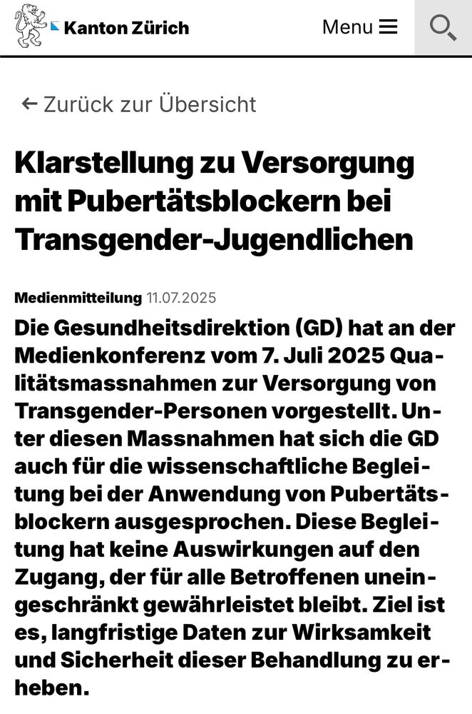 Natalie krebst von ihren Forderungen bzgl. Hormonbehandlungen bei trans Jugendlichen zurück.