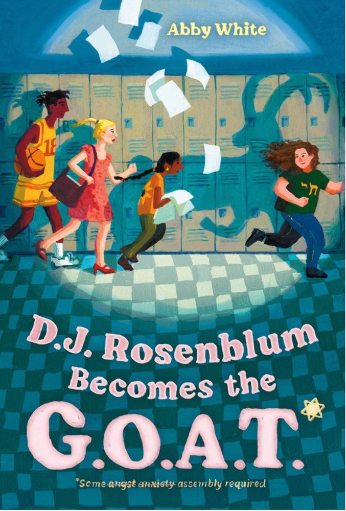 DJ Rosenblum Becomes the G.O.A.T. cover art, book by Abby White.