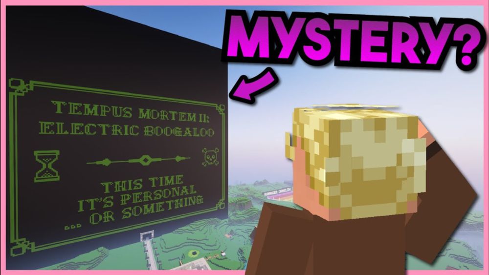 🔴 What's Inside this NEW Minecraft Puzzle Map?!?! - Tempus Mortem II - Zedcraft LIVE