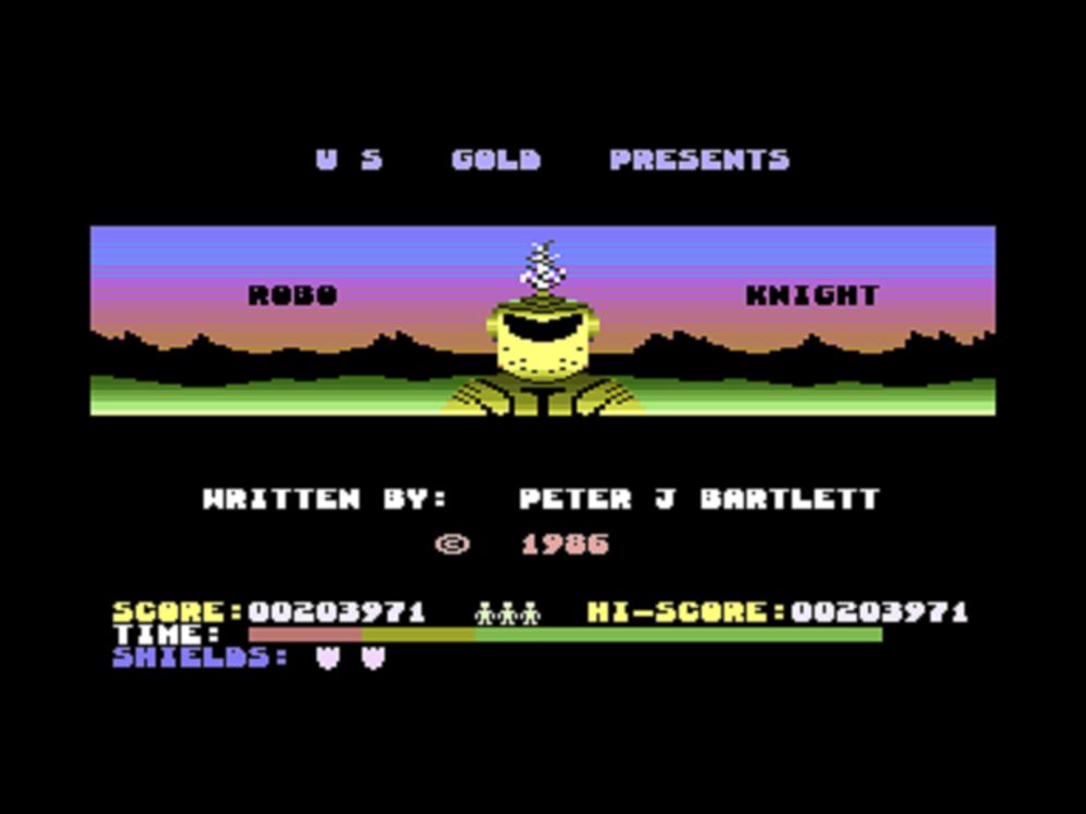 Game Review: Robo Knight (Commodore 16 and Plus/4, Americana) - Mastertronic Collectors Archive