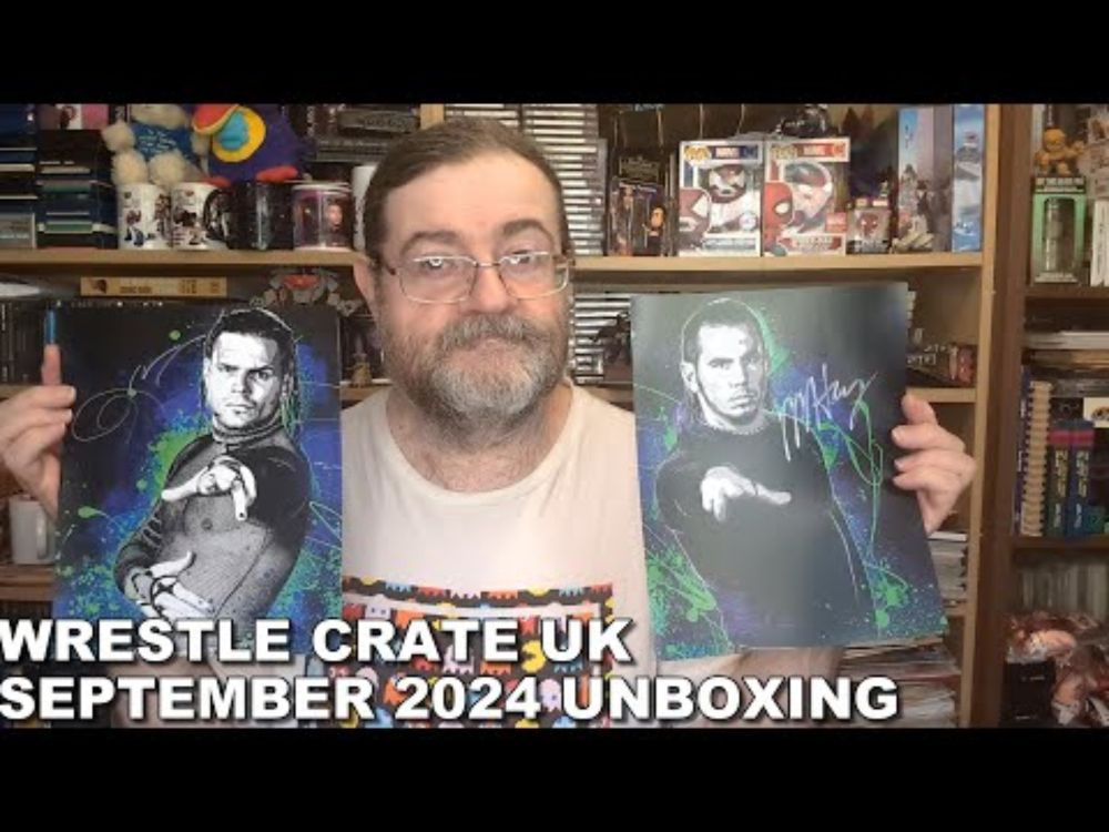 Wrestle Crate UK September 2024 Unboxing - Matt Hardy and Jeff Hardy autographs! TNA and WWE legends