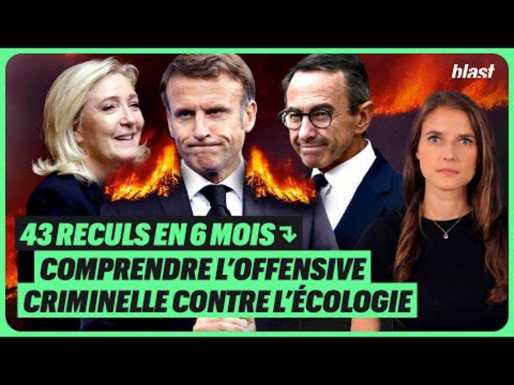 LOI DUPLOMB, ZFE ETC : COMPRENDRE L’OFFENSIVE CRIMINELLE CONTRE L’ÉCOLOGIE