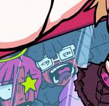 supxr looking disgusted. horrified. i don't know