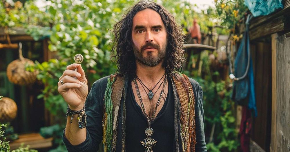 Russell Brand launches new magical amulet that protects you from predatory comedians