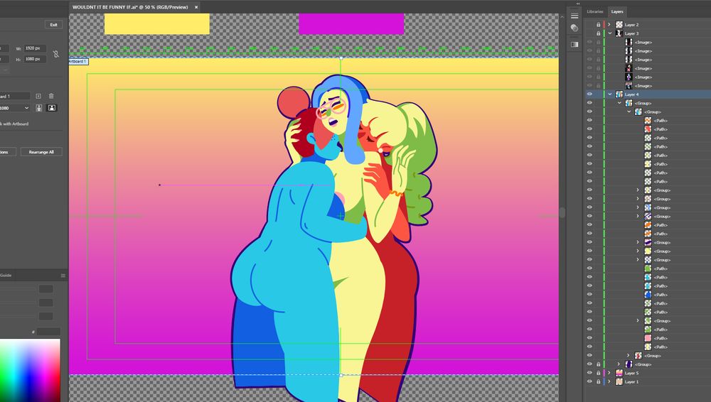 Kara (left), Tappi (middle) and Jackie (right) from the game Going Under
yes in case you were wondering i literally only did this because i thought it would be funny