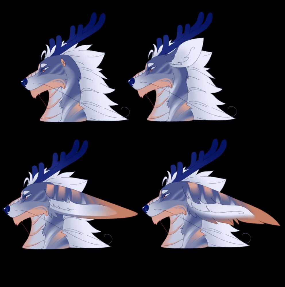 depicted is a shijiling, with a trait suggestion by anthemis