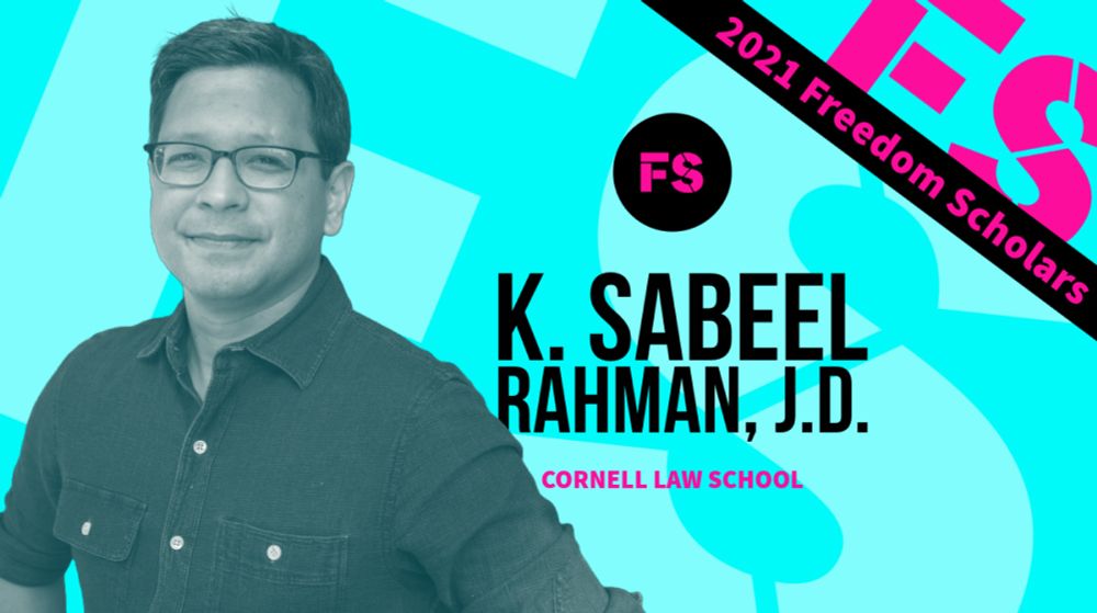 K. Sabeel Rahman, JD | Freedom Scholar | Marguerite Casey Foundation