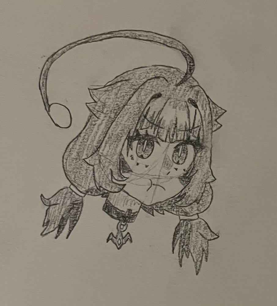 Practice sketch of Kitanya
