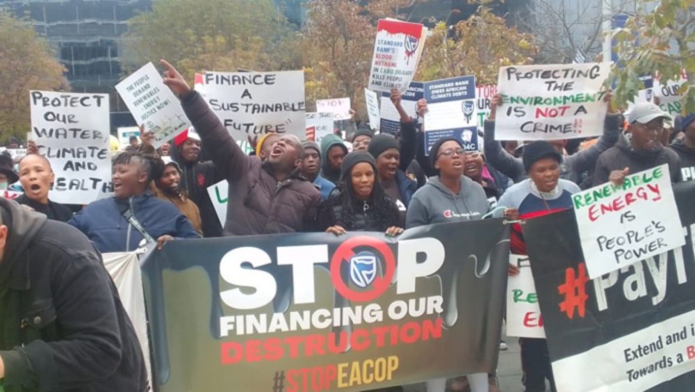 StopEACOP Campaign condemns Standard Bank's decision to fund EACOP