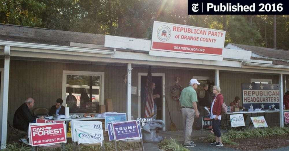 Firebombing of G.O.P. Office Jolts Fragile Balance of a North Carolina Town (Published 2016)