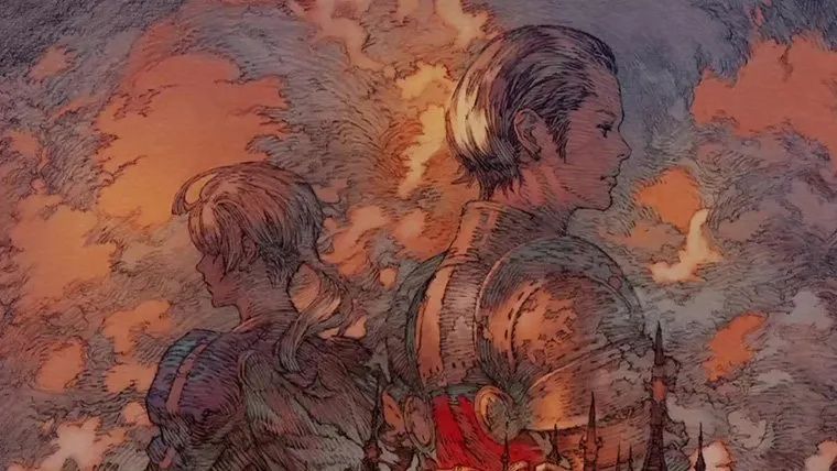 L'illustration promotionnelle des raids Retour à Ivalice par l'artiste Akihiko Yoshida (qui est un collaborateur de longue date de Yasumi Matsuno, l'homme derrière ces raids)