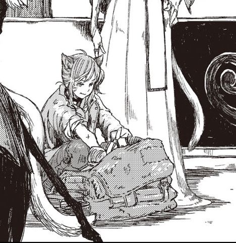 Y'nazqha in the "Private Reflections" short story art.