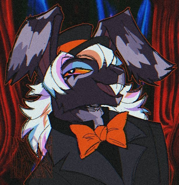 Icon commission for asrio of their magician rabbit character
