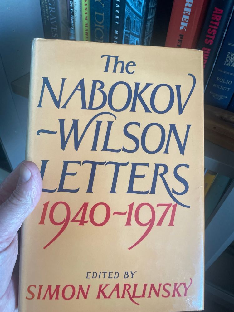 Nabokov Wilson letters cover