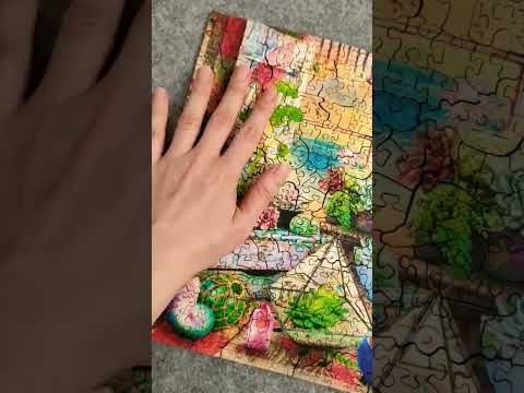 Wooden Puzzle ASMR - Beach House (501pcs) #asmr #wooden #puzzle #jigsawpuzzle #trefl #woodenpuzzle