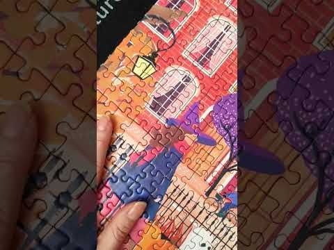 Puzzle ASMR Pieces & Peace - Trick or Treat (1000 pcs) #asmr #puzzle #jigsawpuzzle #halloween