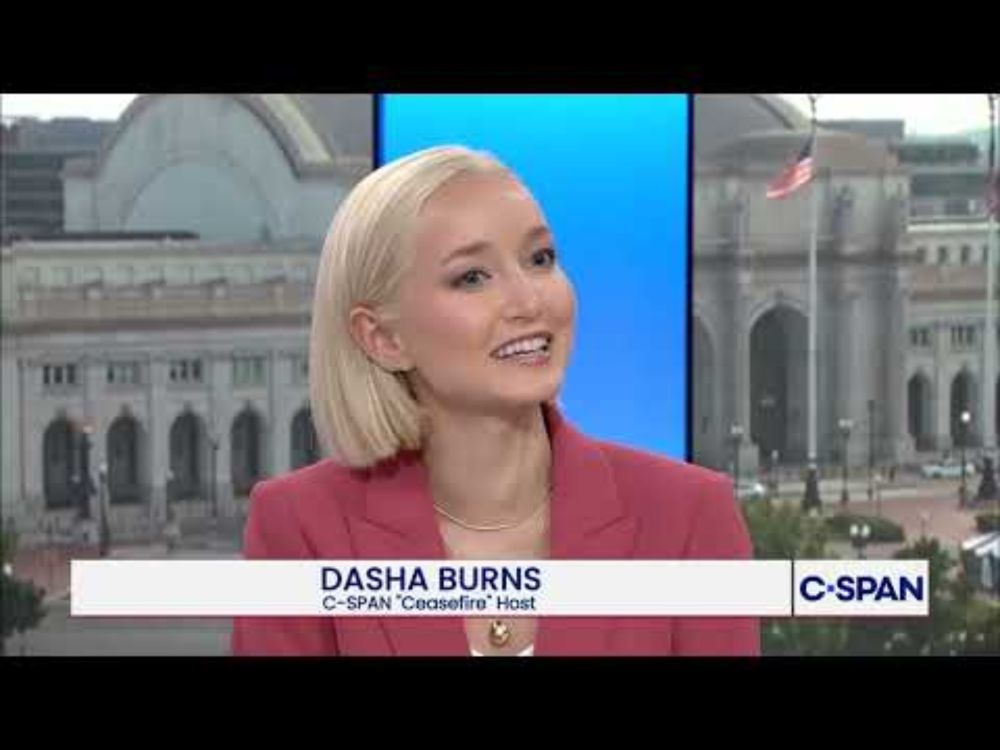 POLITICO's Dasha Burns Discusses Hosting C-SPAN's New Program CeaseFire Debuting Fall 2025