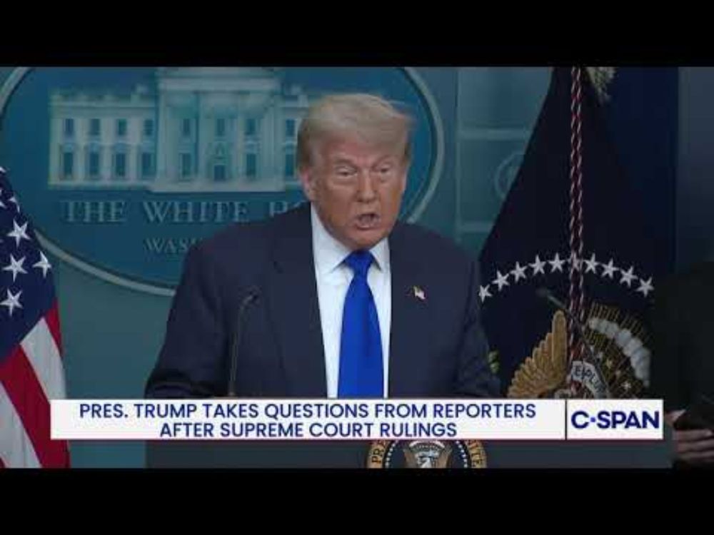 President Trump on Supreme Court Ruling