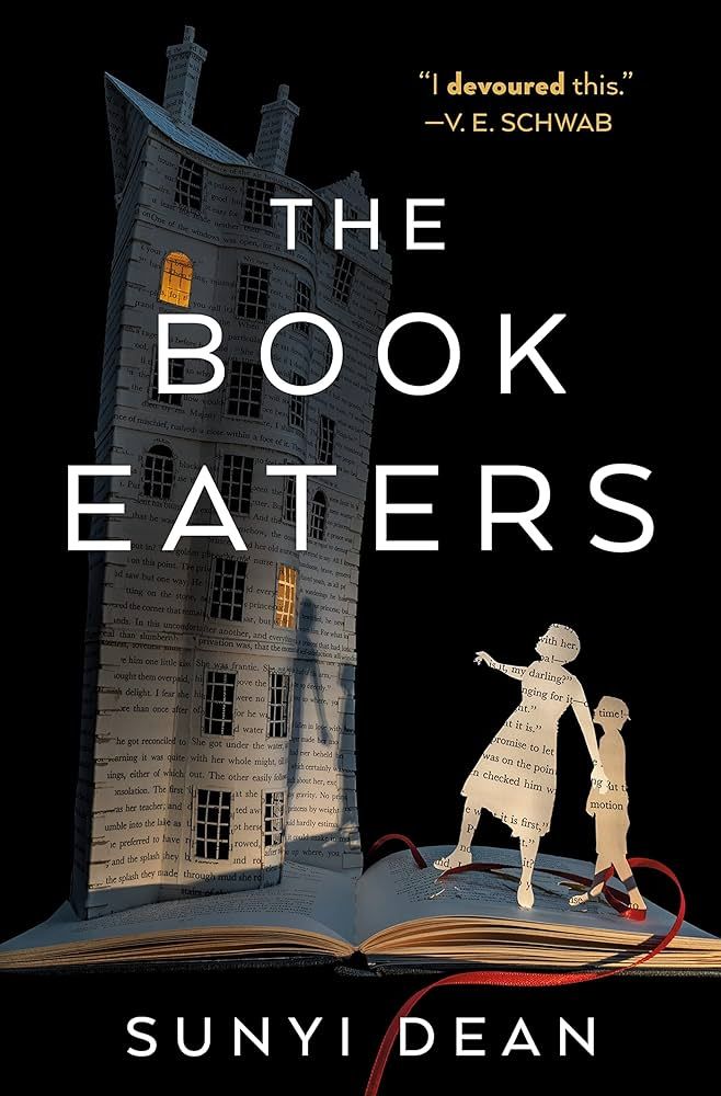 Cover for the book 'The Book Eaters' by Sunyi Dean.