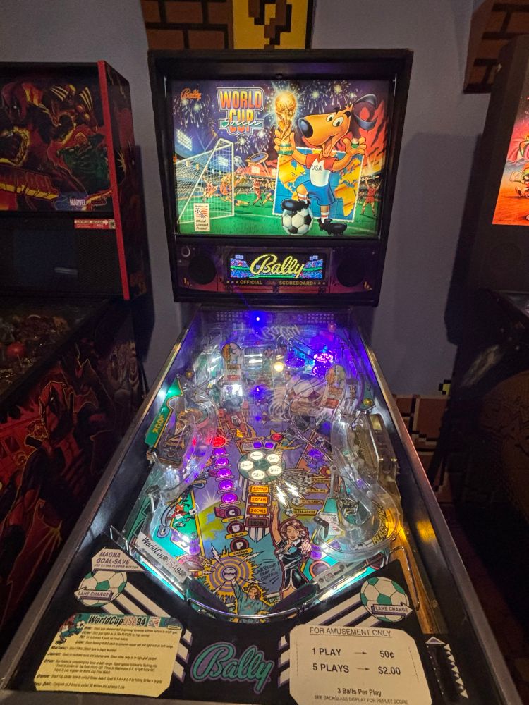 World Cup pinball