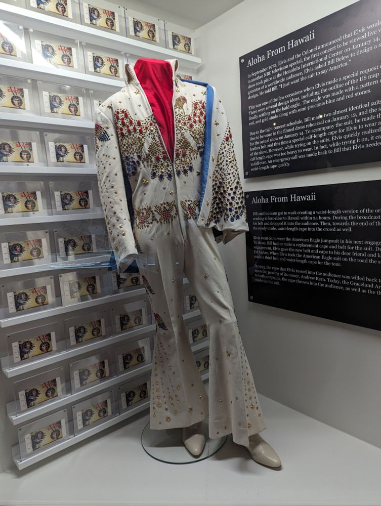 Elvis Presley's America Eagle jumpsuit
