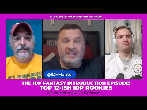 DEFANZIVNI FANTAZI! |  Gost IDP Hunter! | TOP 15 IDP rookies vs late round value picks | MAFIJA!