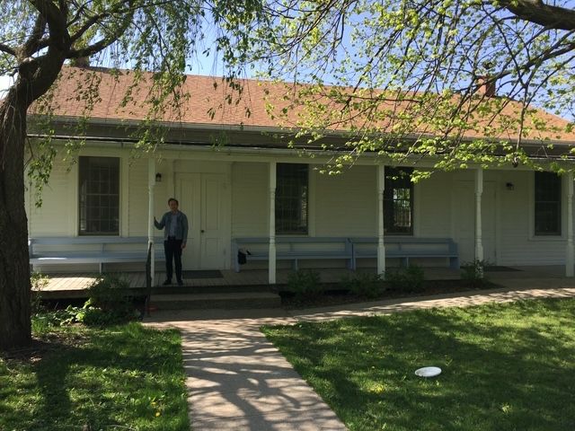 Quaker meeting house, Springdale Iowa 
