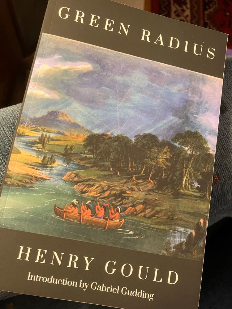 Book cover, GREEN RADIUS 