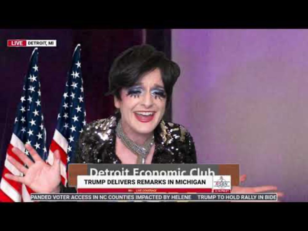 Trump's exact words at the Detroit Economic Club but instead of Donald Trump it's Liza Minnelli