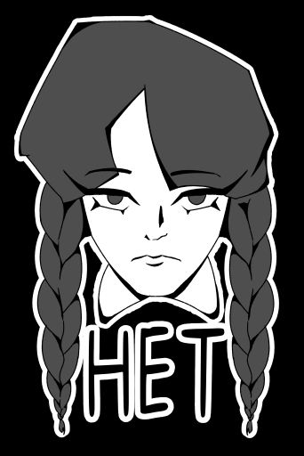 black and white Wednesday with the lettering "NO" in Russian 
