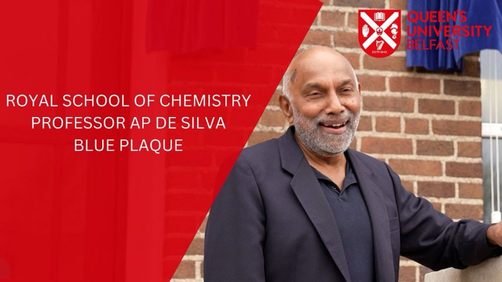 Royal School of Chemistry: Prof AP De Silva Blue Plaque Unveiling