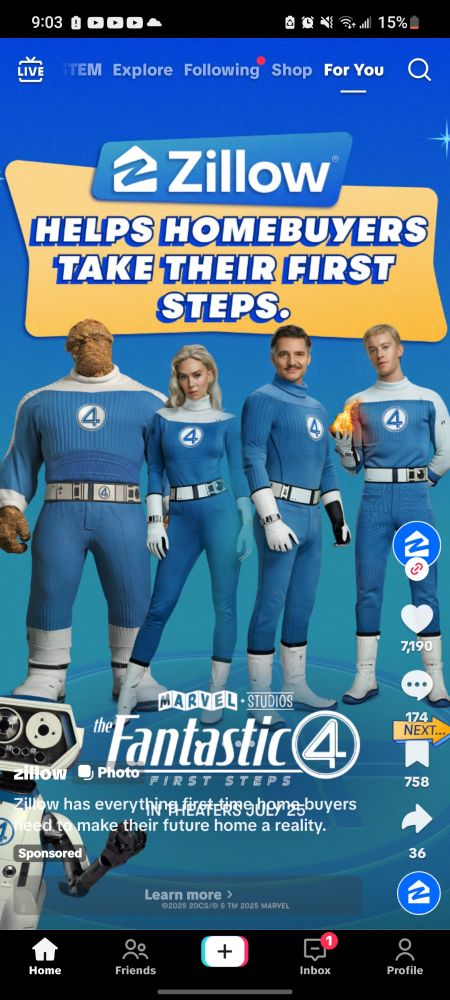 Zillow? Fantastic Four? Why??